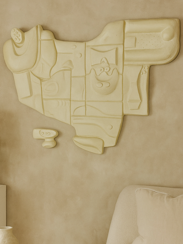 Desert Mirage Abstract Wall Art
