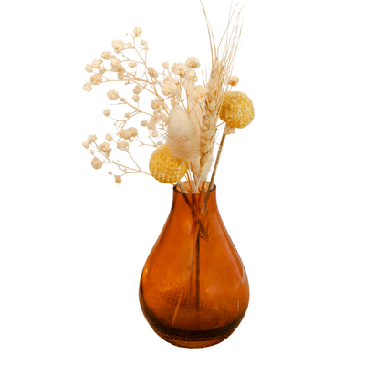 Rustic Meadow Floral Vase with Dried Flowers | Boho Home Décor Vase - https://artecasa.in/