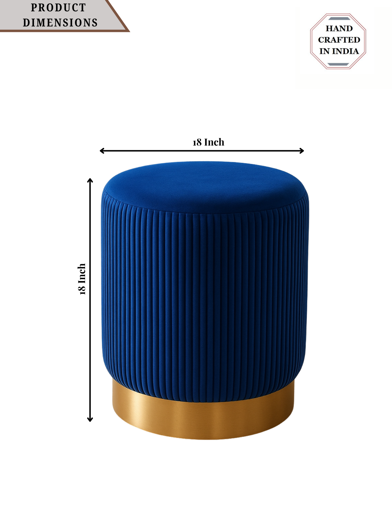 Velura Royale Pouf