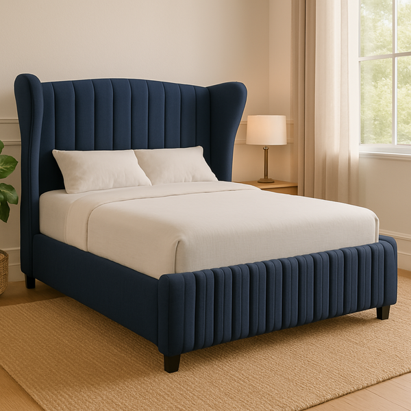 Royal luxury Italian Carved Wooden beds