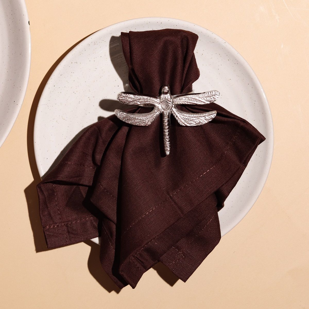 Dragonfly Napkin Rings Gift Set