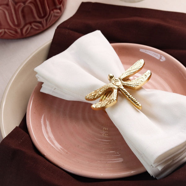 Dragonfly Napkin Rings Gift Set