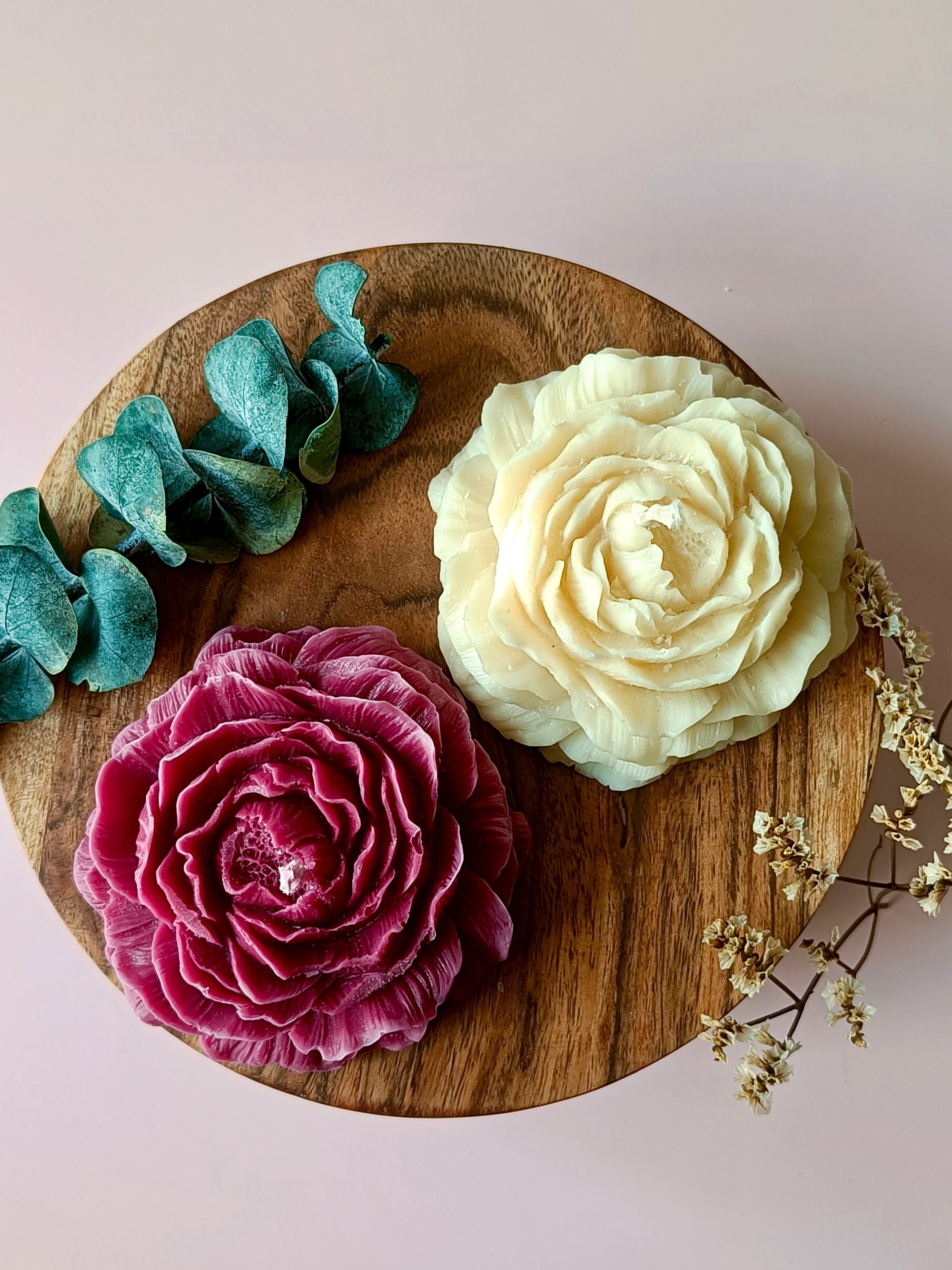 Eternal Bloom Peony Candle Set