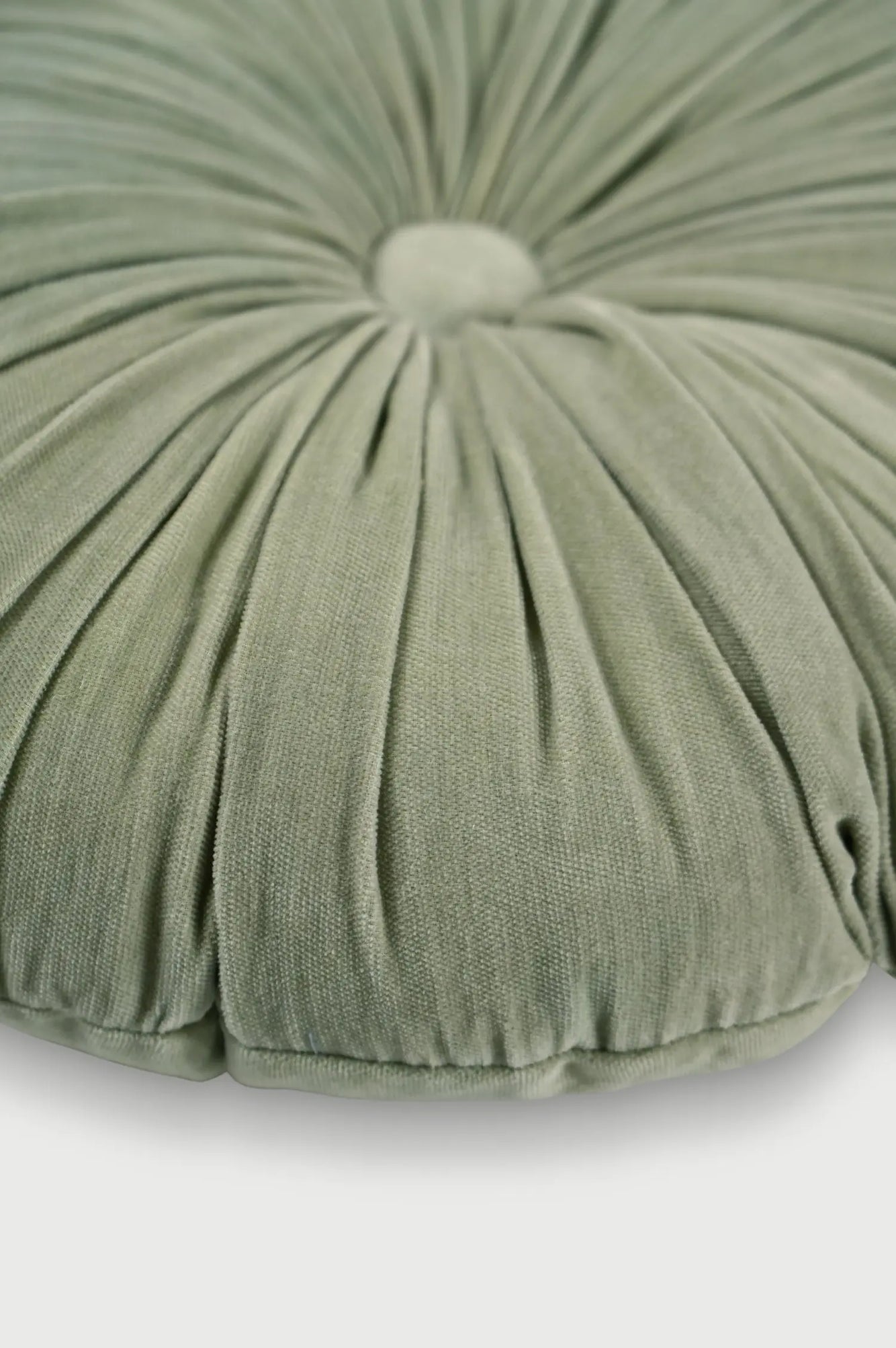 Round Cushion Cover - Cuddle Sage