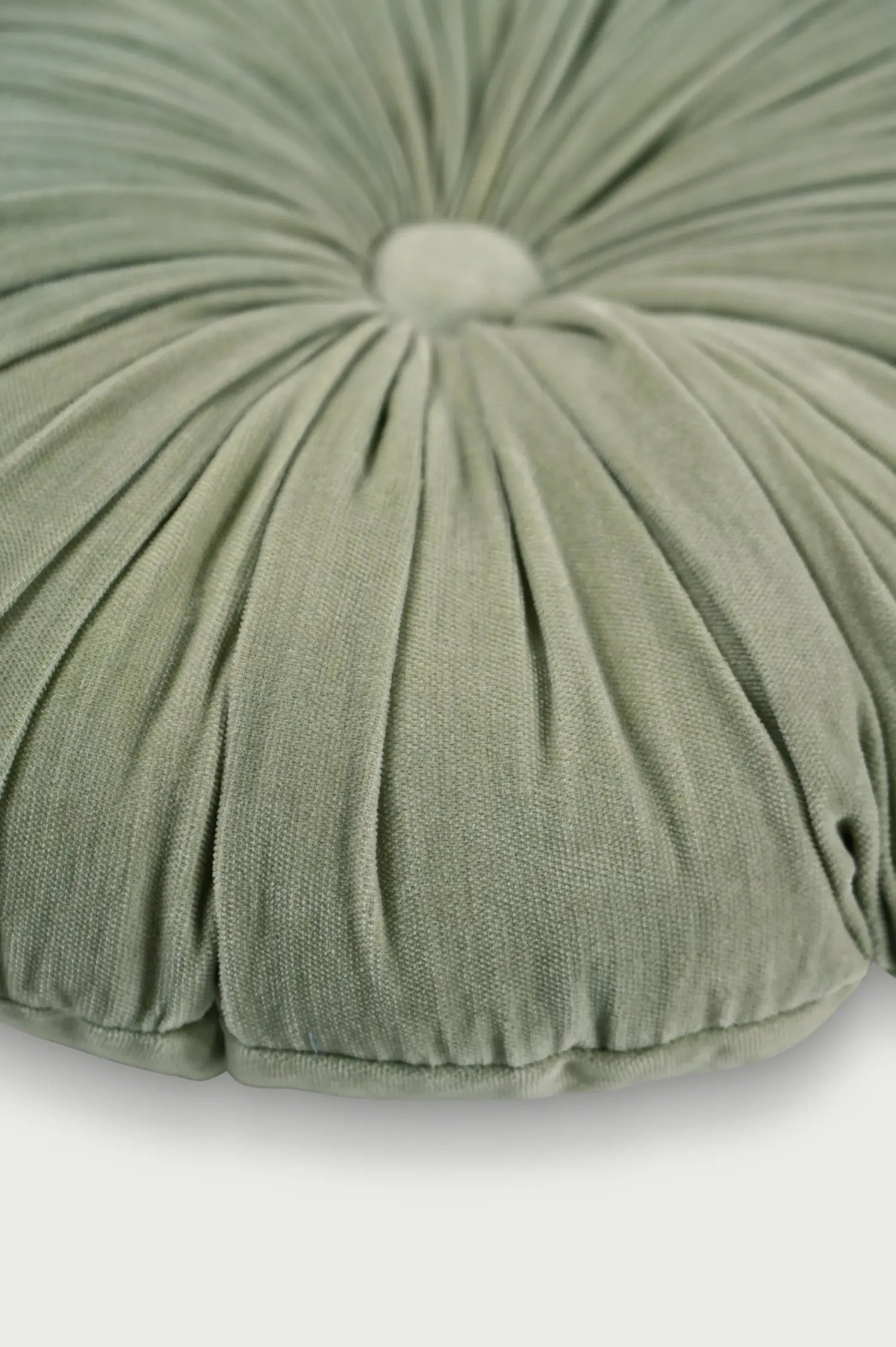 Round Cushion Cover - Cuddle Sage