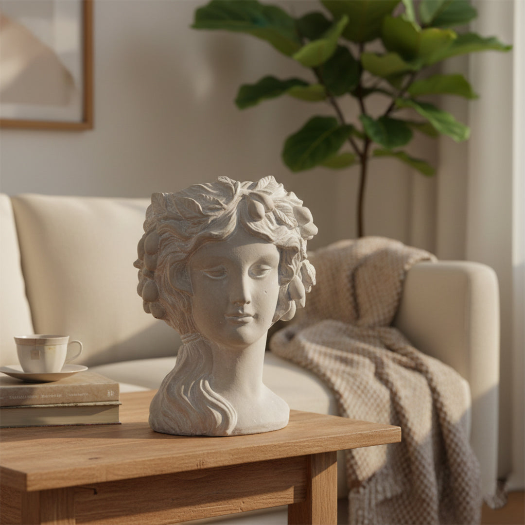 Flora Crown Bust Planter