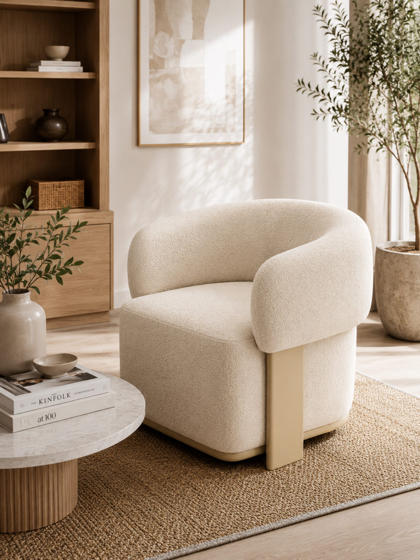 Arlo Curve Accent Chair
