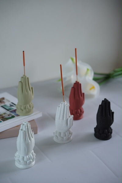 Praying Hands Incense Holder