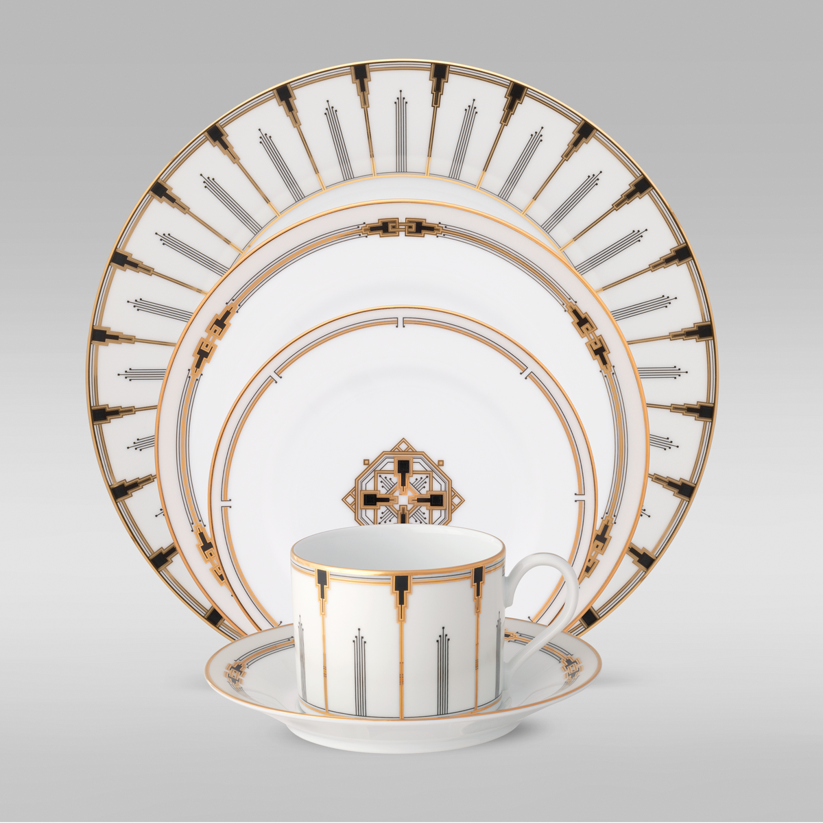 Empire Gold 21-Piece Dinner Set - Product Image 