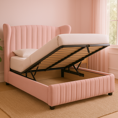 Royal luxury Italian Carved Wooden beds