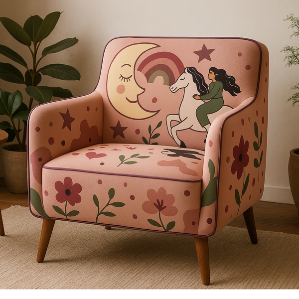 Velvet Lounge Chair