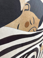 Silent Curl Modern Leather Wall Art