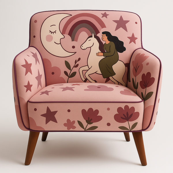 Velvet Lounge Chair