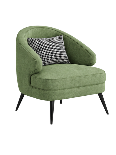 Alison Curve Accent Chair