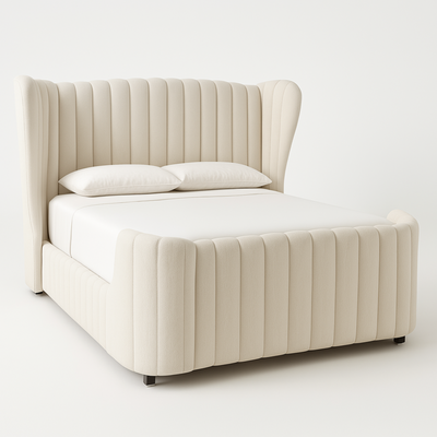 Royal luxury Italian Carved Wooden beds