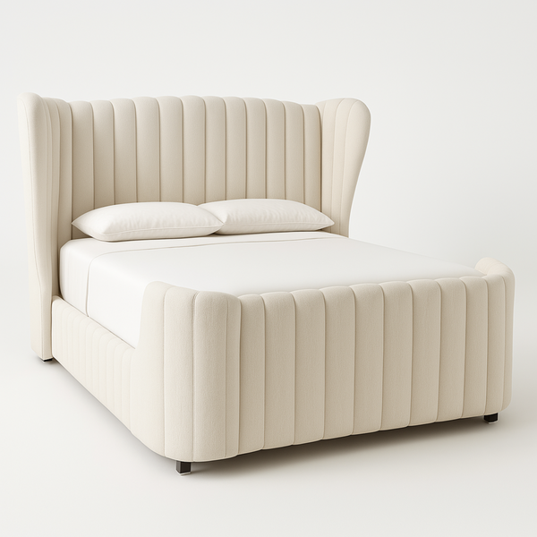 Royal luxury Italian Carved Wooden beds