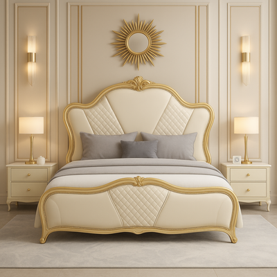 Willow Bloom Upholstered  Bed
