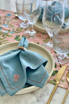 Valley Rose Gift Set-Linen Runner, Napkins & Napkin rings