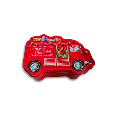 Santa’s Delivery Truck Tin