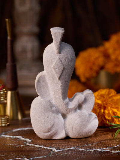 Sandstone Ganesha Sculpture