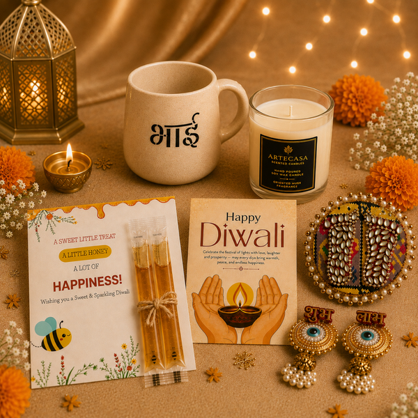 Bhai Shagun Celebration Gift Hamper - https://artecasa.in/ - Collection Image