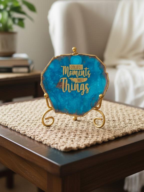 Natural Agate Stone Showpiece | Collect Moments