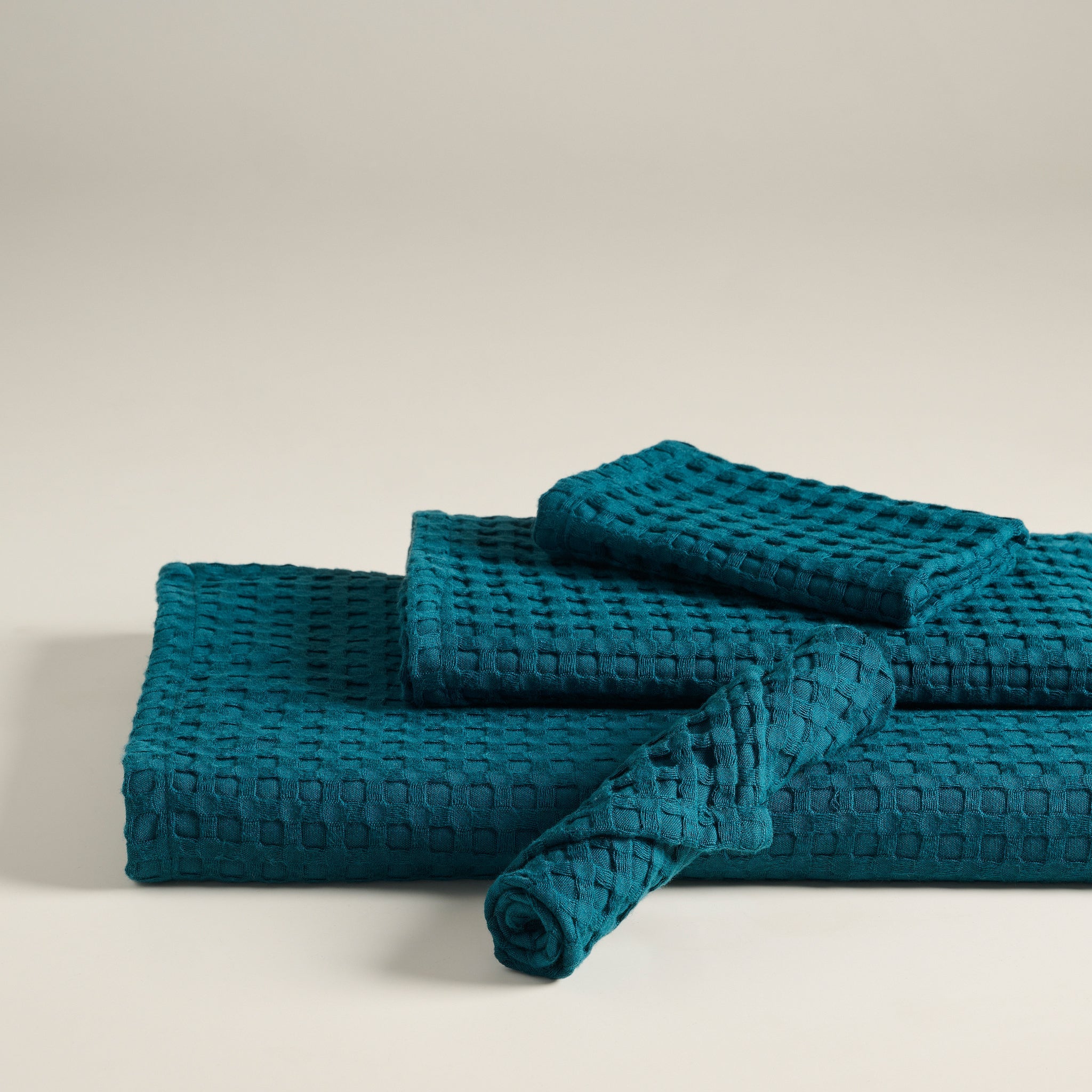 Mosaic | Cotton Bamboo | Waffle | Bath Set