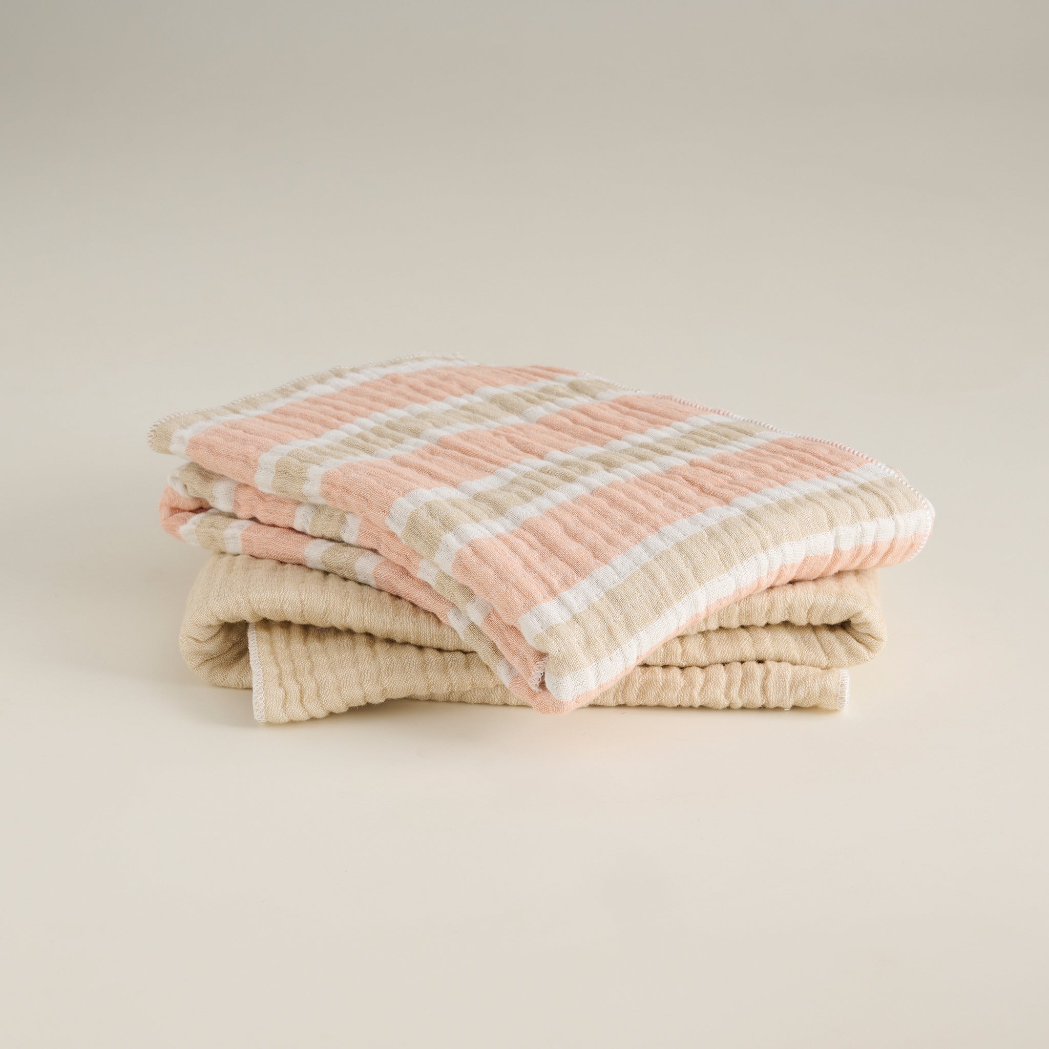 Candy Cane | Cotton Gauze | Bath Set
