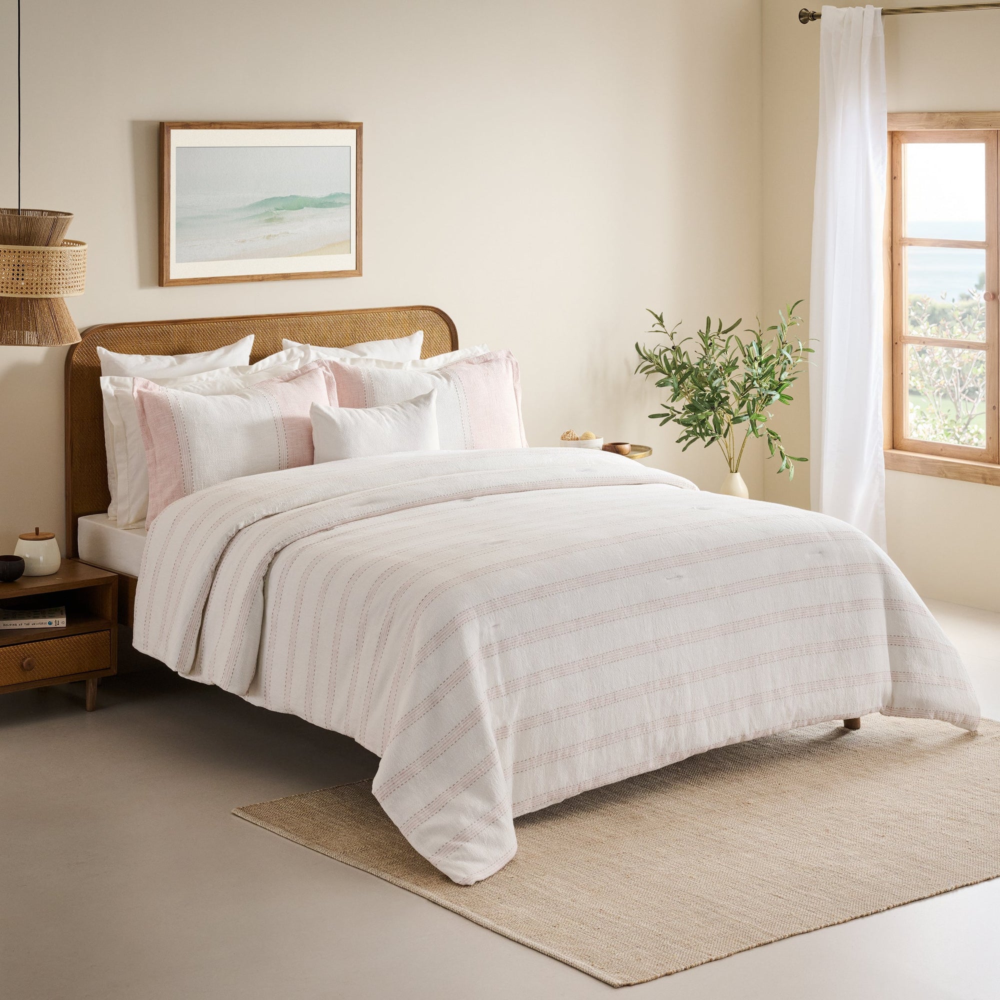 Shoreline | Cotton Bamboo | Slub | Comforter
