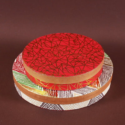 Jashn Round Box (Set of 2)
