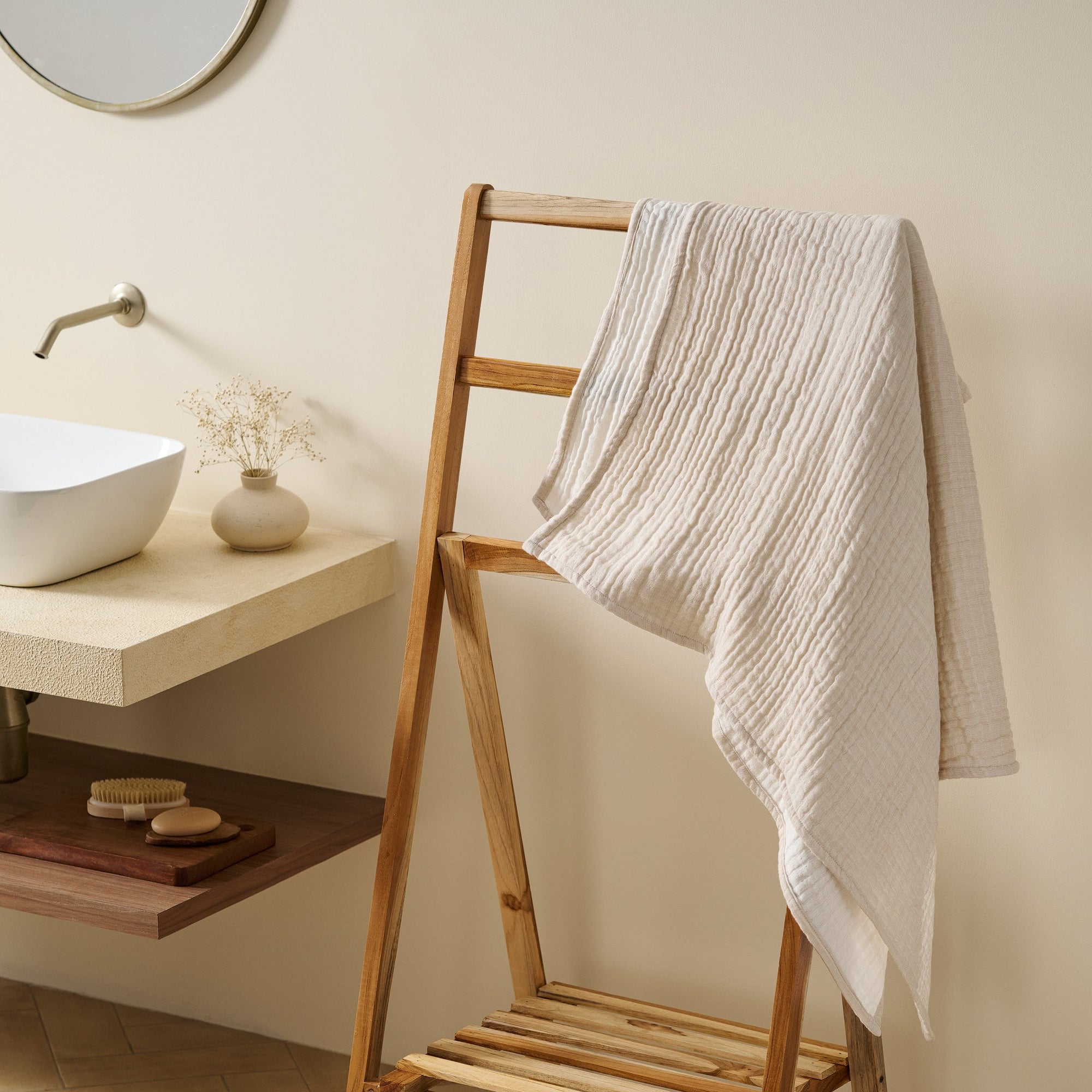 Opal | Cotton | Gauze | Bath Towel