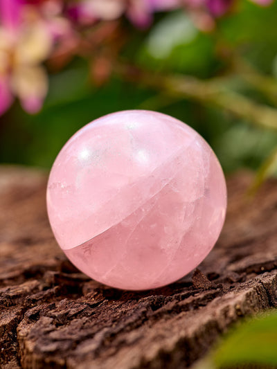 Semi-precious Gemstone - Rose Quartz Sphere