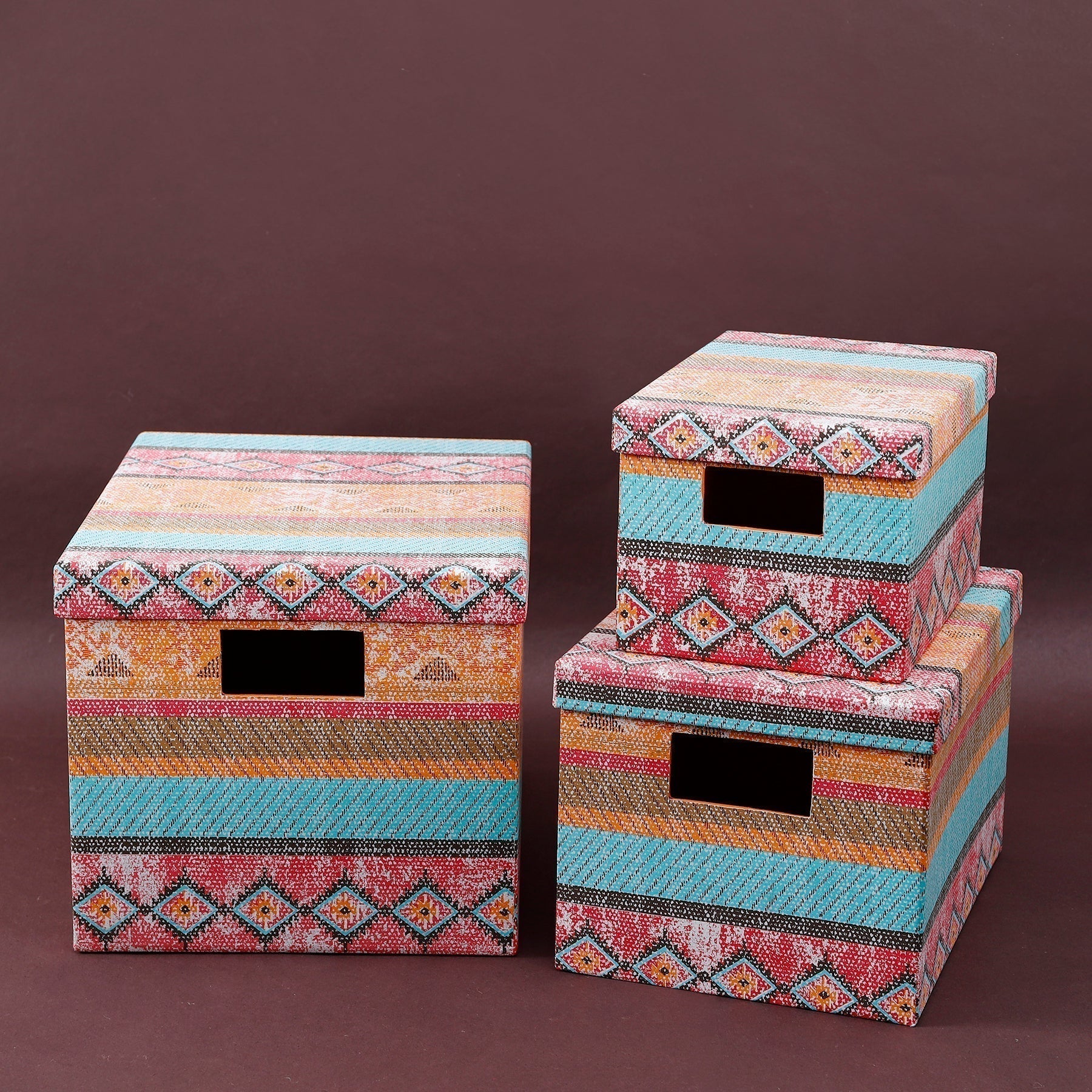 Kaleen Storage Box (Set of 3)