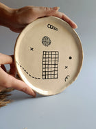 Ink & Earth Quarter Plate