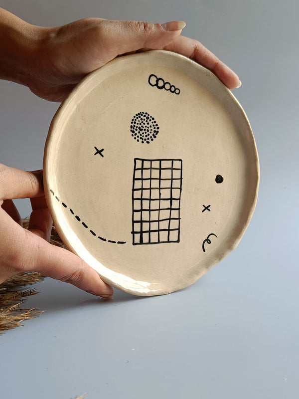 Ink & Earth Quarter Plate