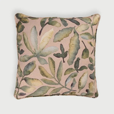 Flora Blush Linen Cushion Cover SanctuaryLiving