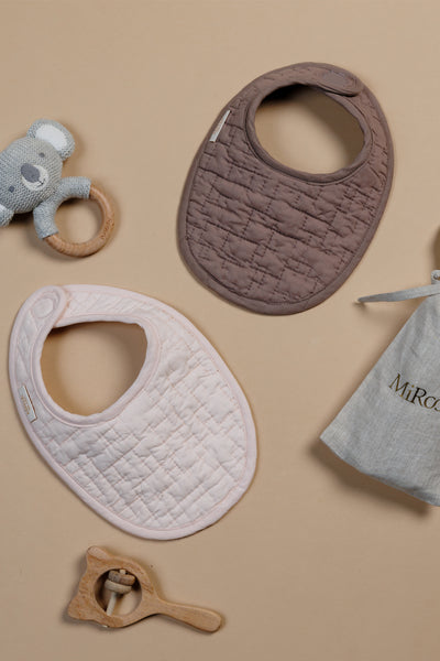 Organic Cotton Toddler Bib (Pack of 2)