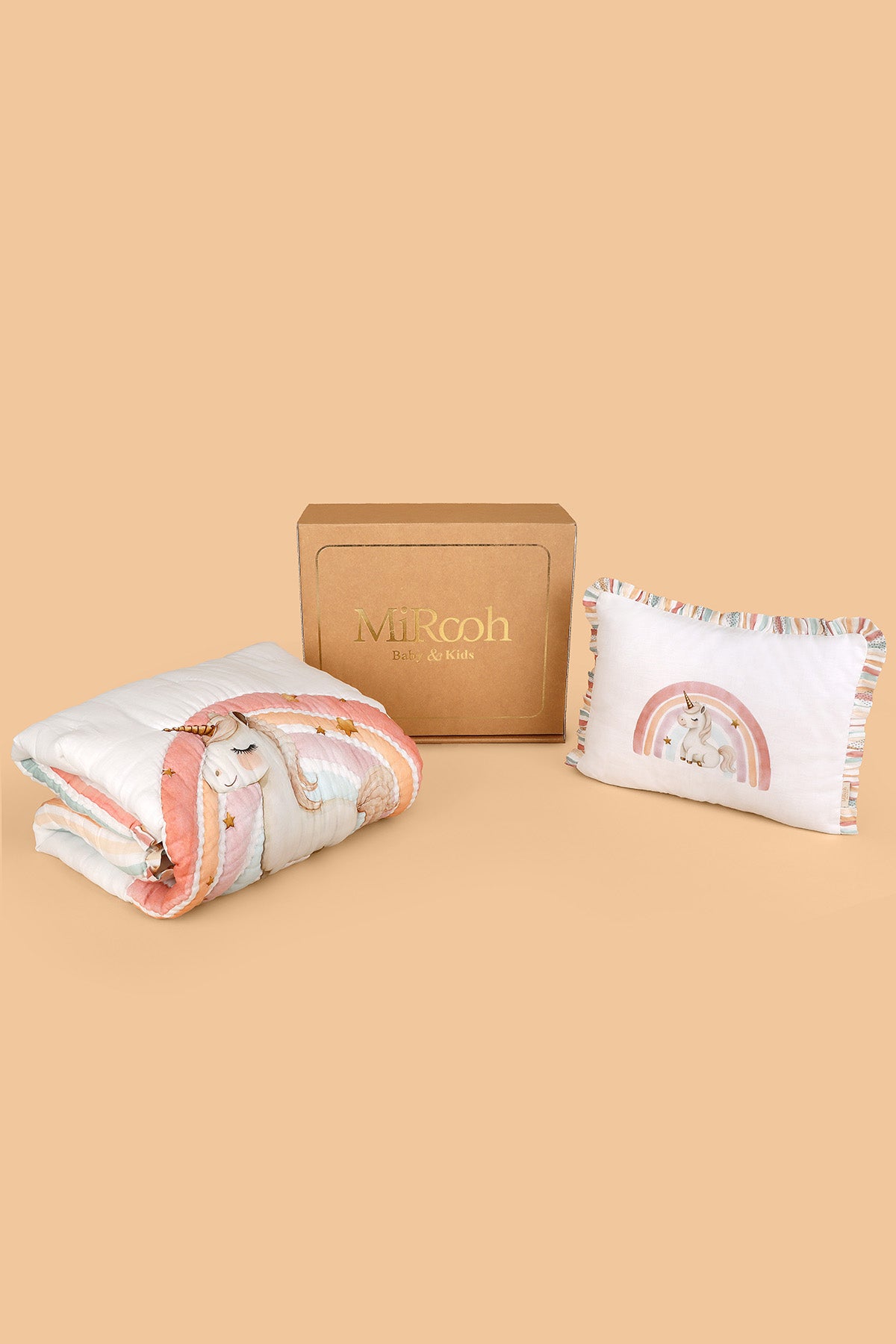 COSMIC CANDY QUILT AND PILLOW GIFT SET