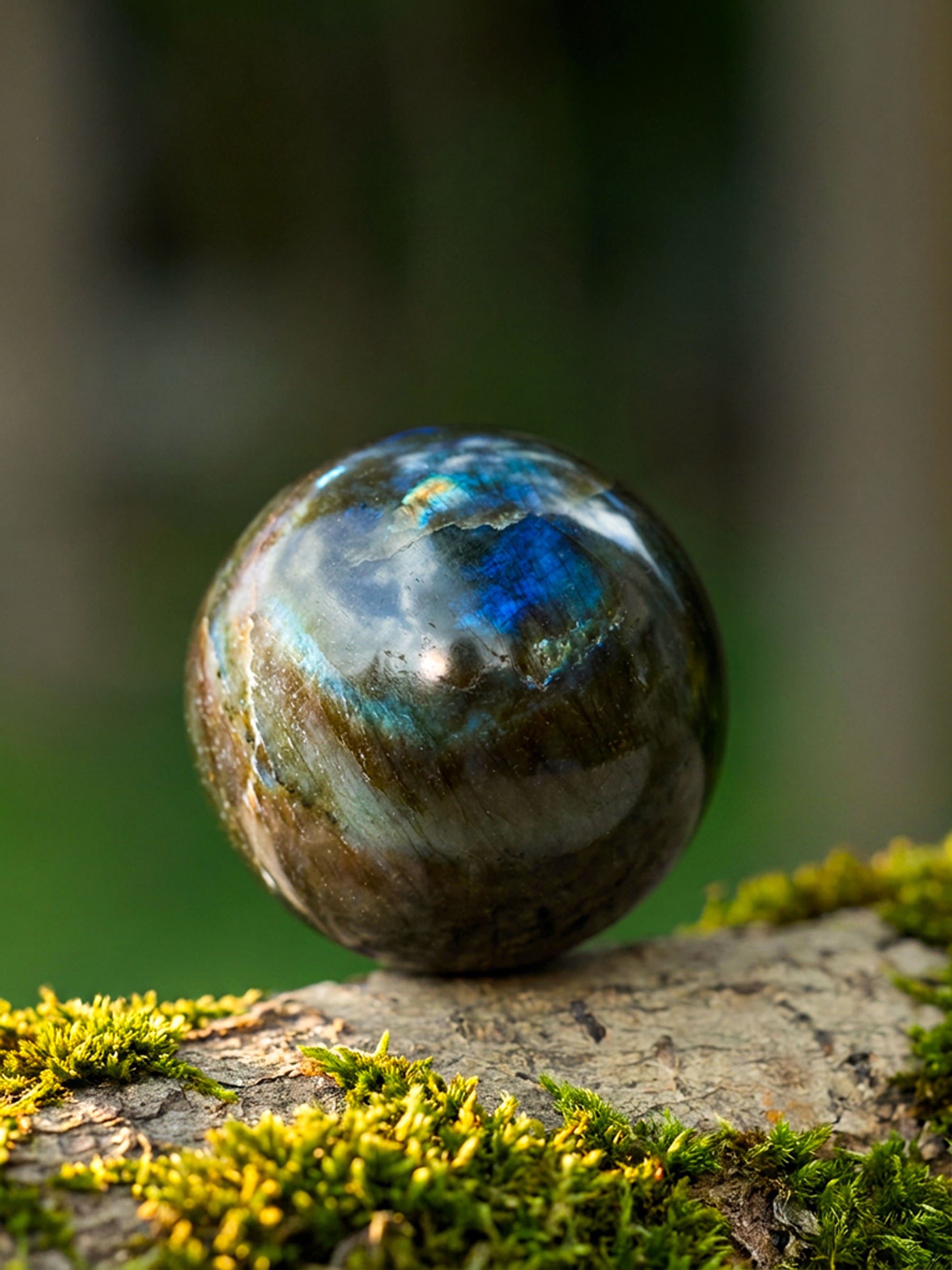 Semi-precious Gemstone - Labradorite Sphere