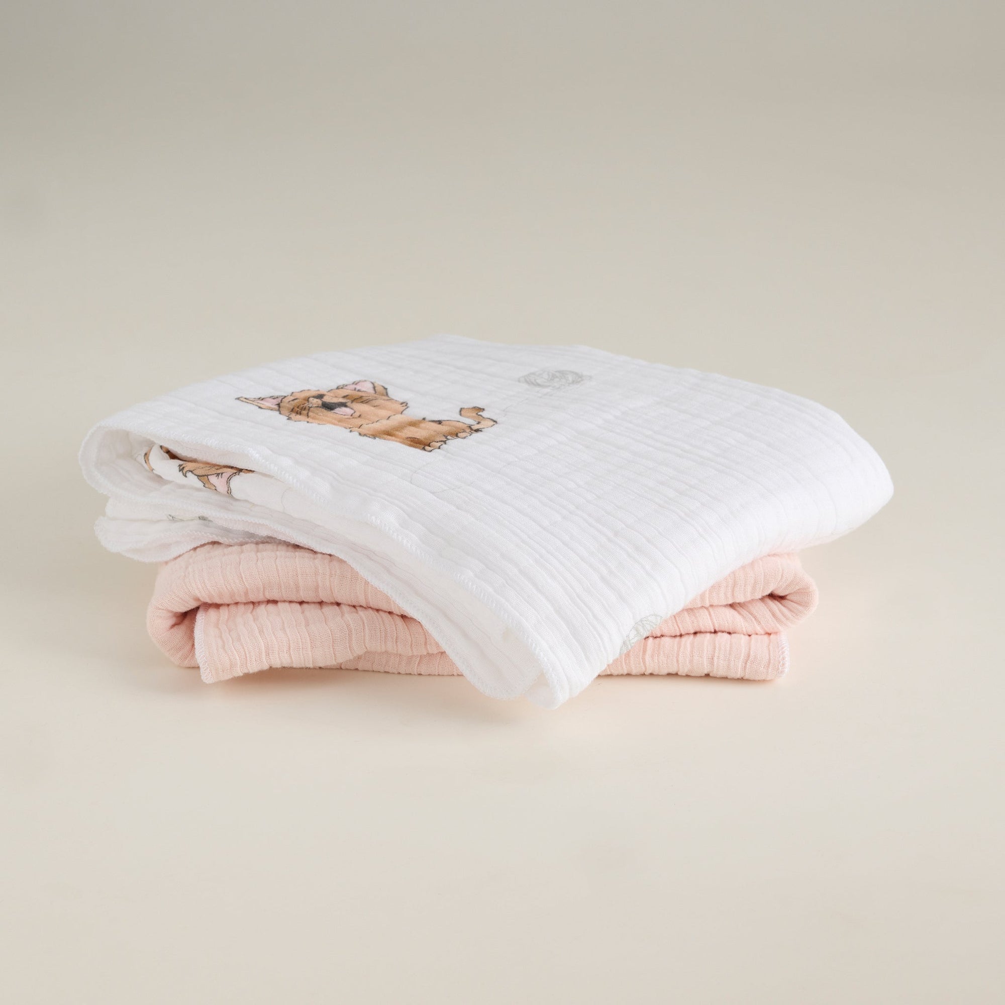 Little Kitten | Cotton Gauze | Bath Towel