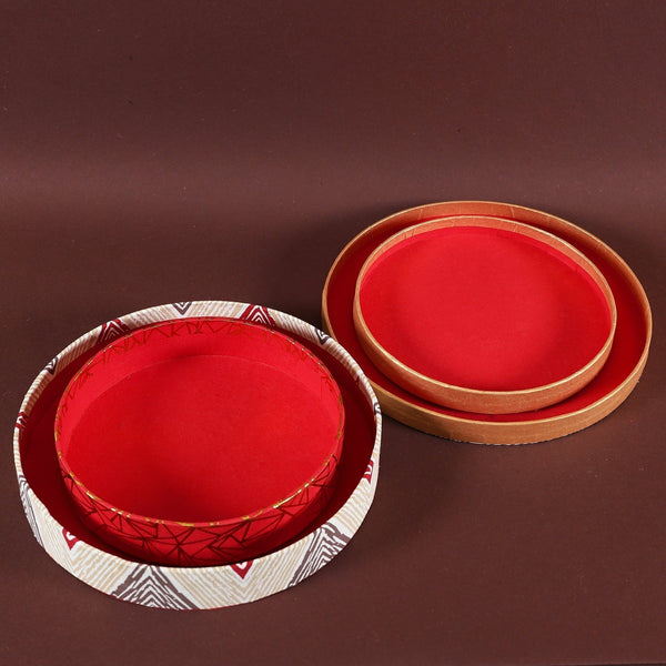 Jashn Round Box (Set of 2)