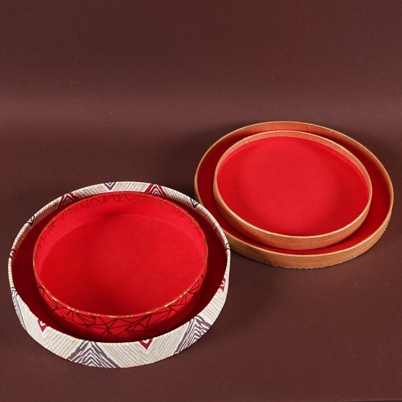 Jashn Round Box (Set of 2)