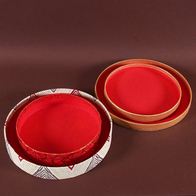 Jashn Round Box (Set of 2)
