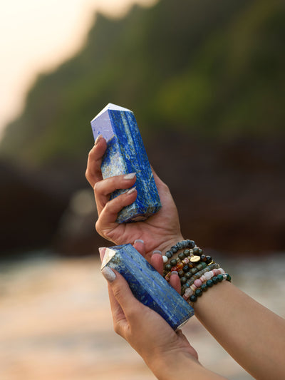 Gemstone Tower - Lapis Lazuli