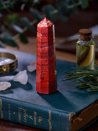 Semi-precious Stone - Snakeskin Jasper Tower
