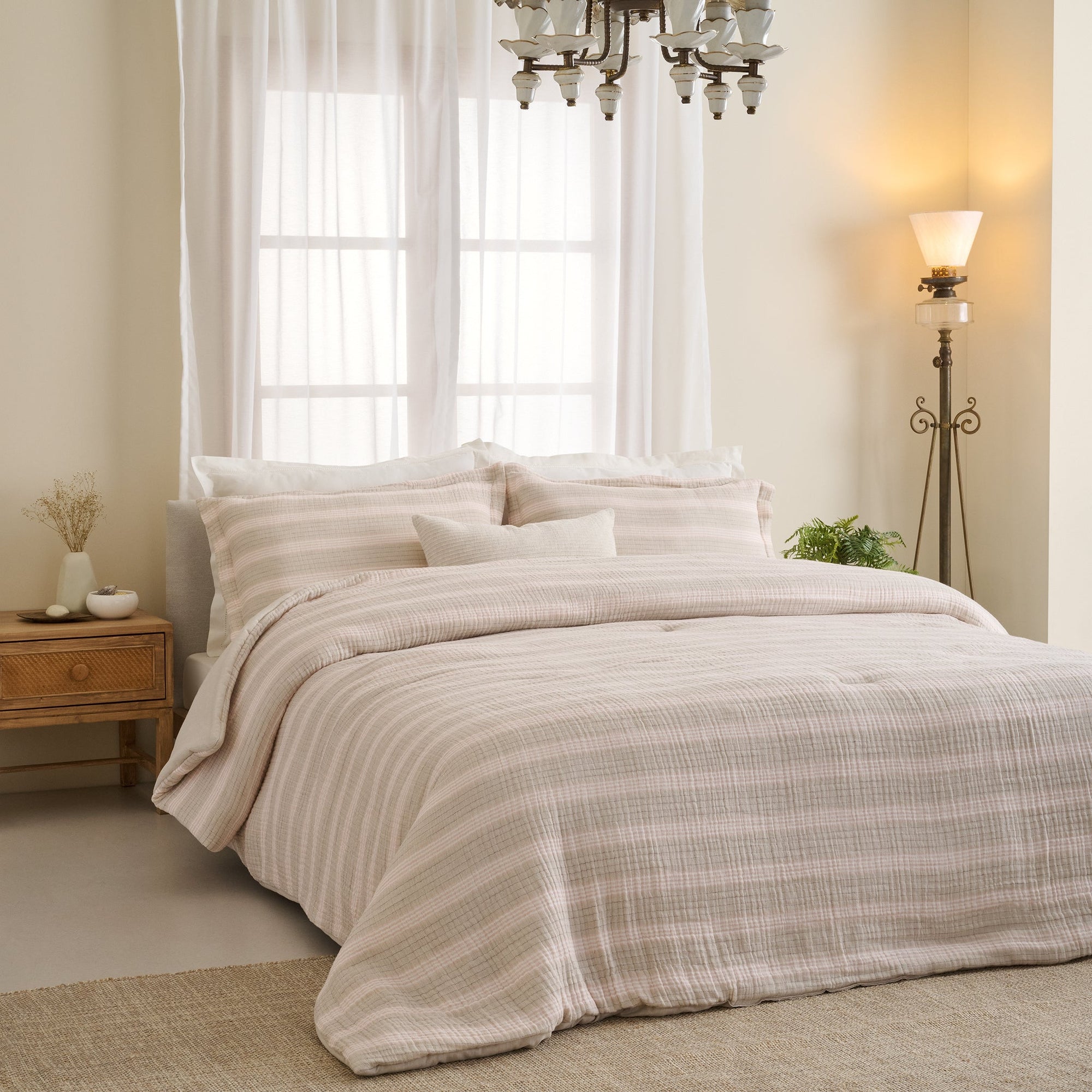Louver | Cotton Bamboo | Gauze | Comforter