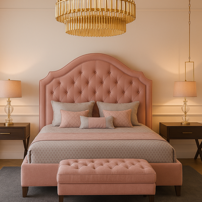 Sabrina Velvet Bed