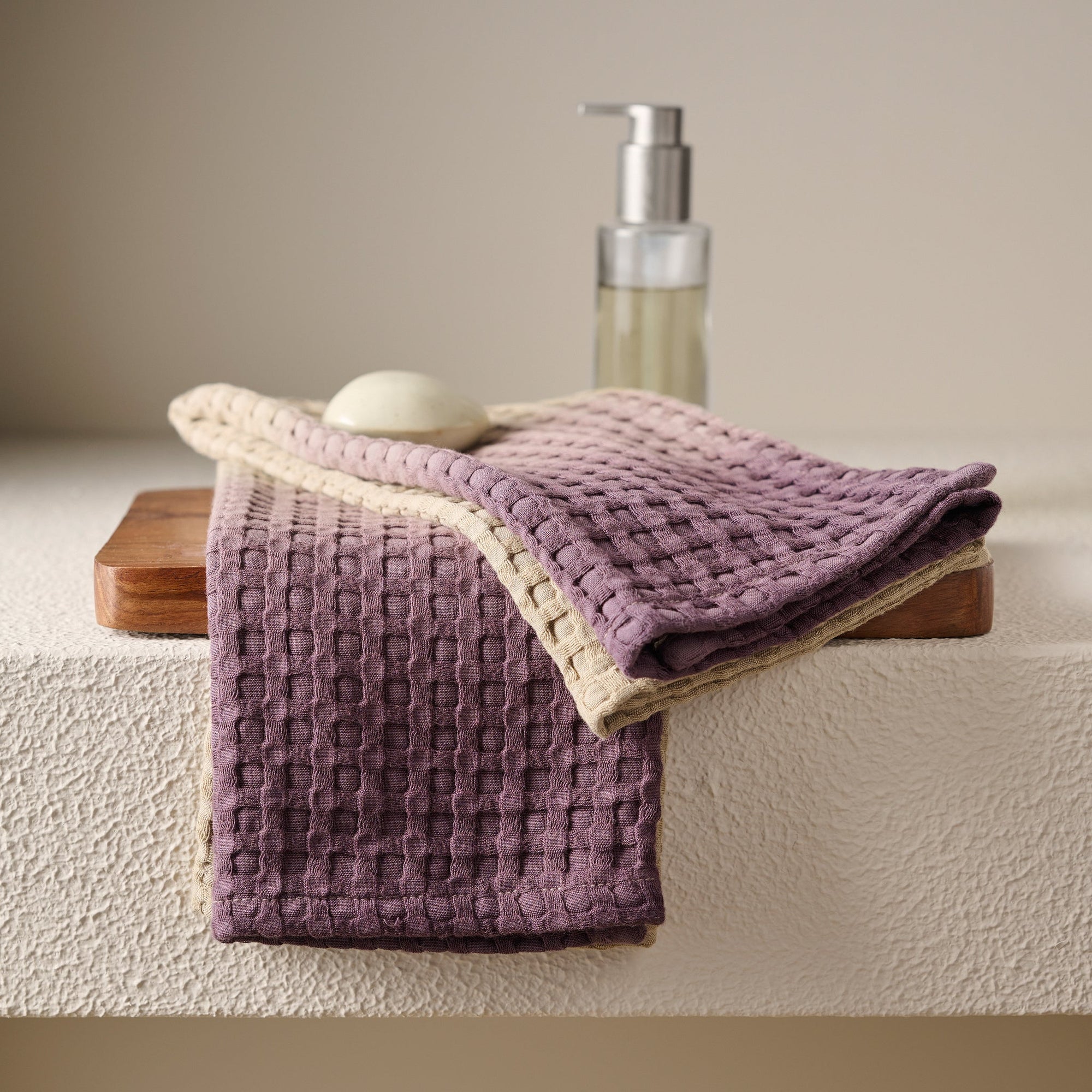 Colour Tide | Cotton Bamboo | Waffle | Hand Towel