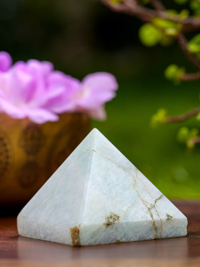 Semi-precious Gemstone - Amazonite Pyramid