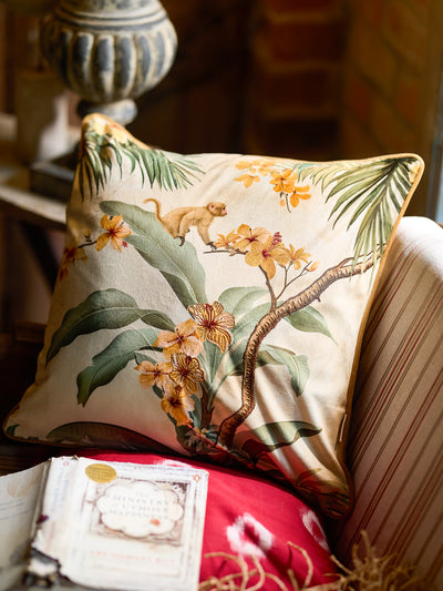 Keesh - Multicolor Velvet Cushion Cover